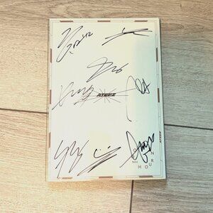 Ateez Autographed album - The Golden Hour Part 2 - Booklet &   CD
